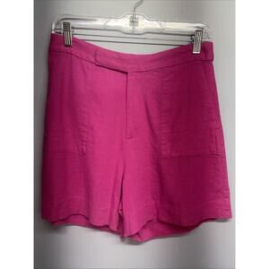 Banana Republic Women’s Size 8 Shorts - Linen Blend - Fushia/Pink